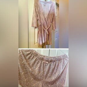 Duster/kimono & matching shorts set